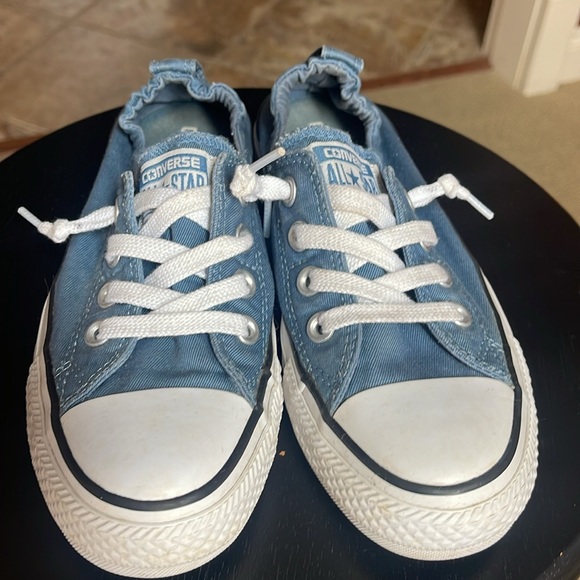 Converse All ⭐️ Star size 6. Used but really good condition.Blue color. - Picture 5 of 11
